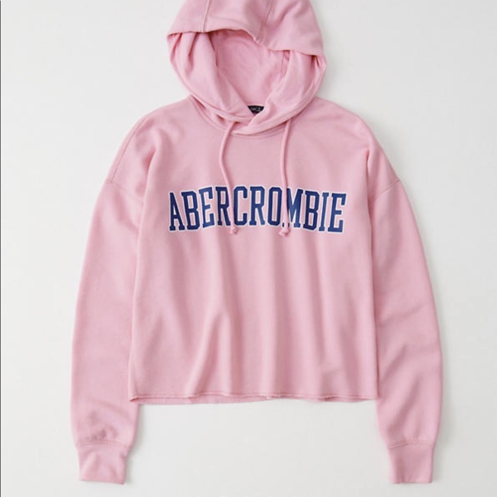 Abercrombie & Fitch Logo cut off hoodie - Picture 4 of 4
